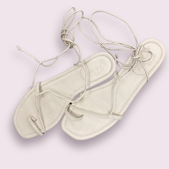 J. Crew Abbie Ankle Wrap Sandal/Leather